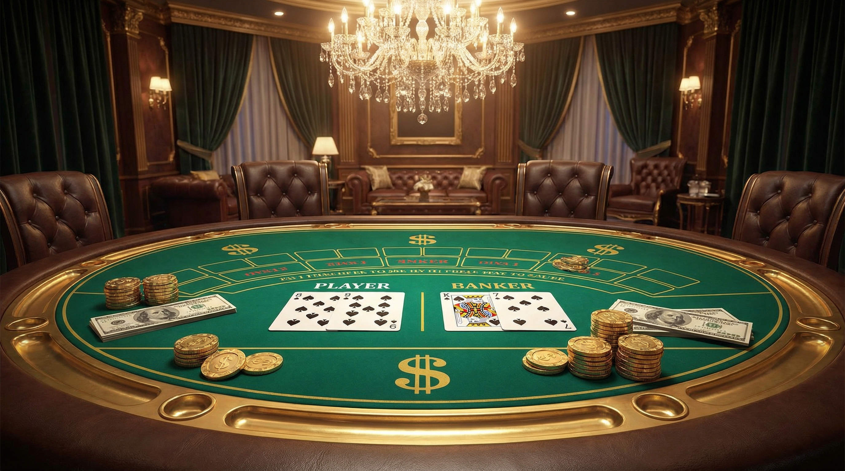 Bacará VIP - Jogo de Mesa Premium no 555bet