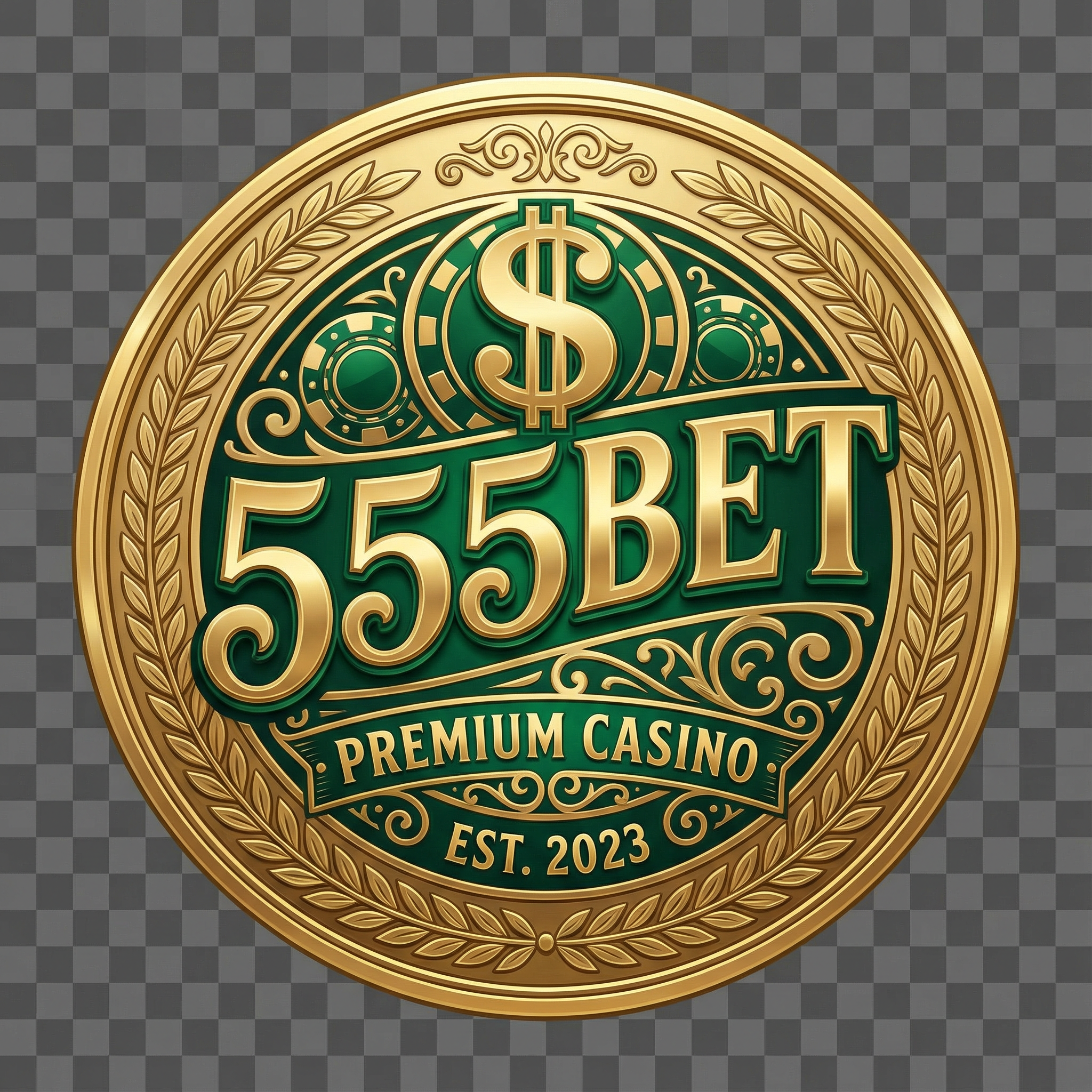 555bet Logo - Cassino Online Premium